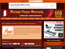 Tablet Screenshot of mariage-franco-marocain.net